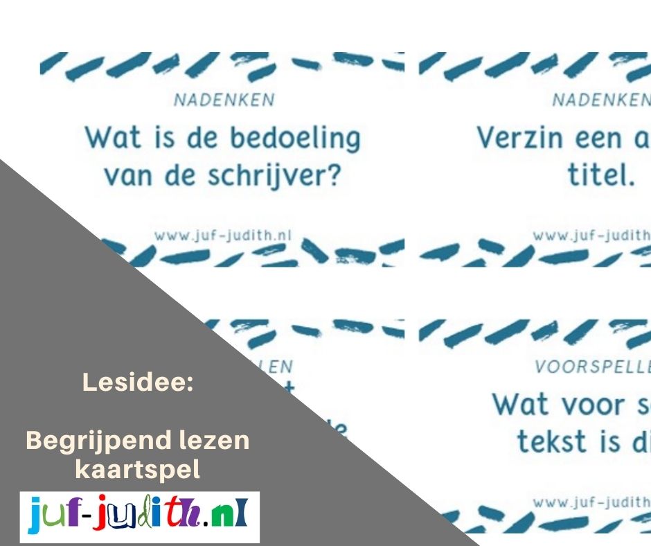 Begrijpend lezen kaartspel