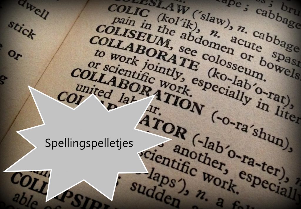 Lesmateriaal spellingsspelletjes