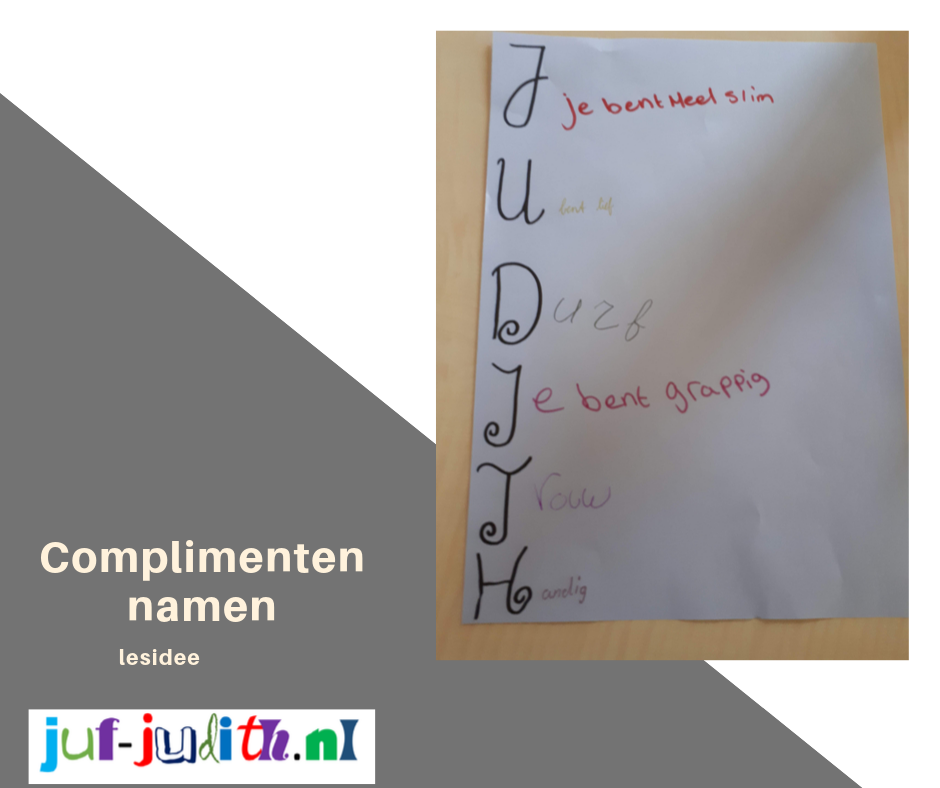 Energizer: Complimenten namen