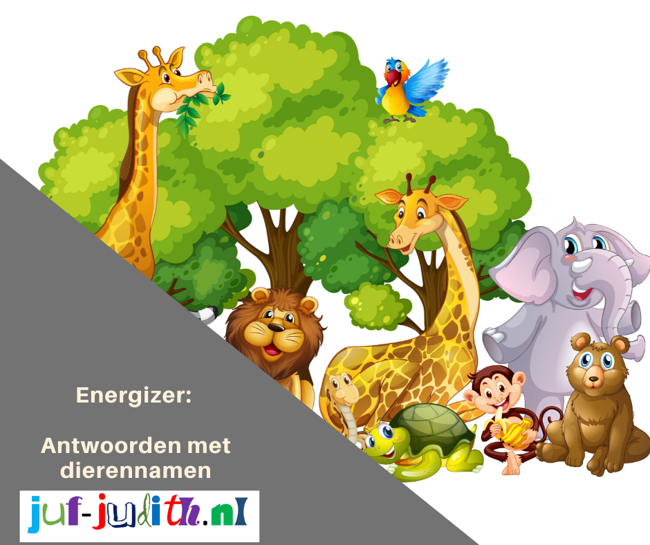 Energizer: Antwoord met dieren