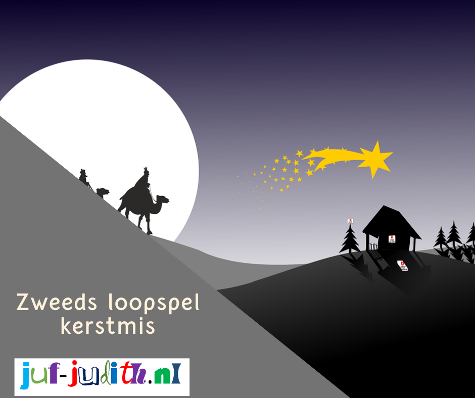 Zweeds loopspel - kerst