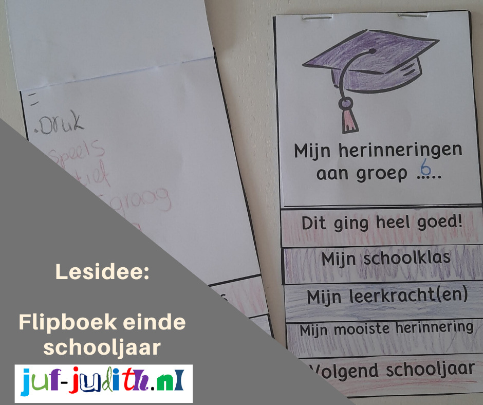 Flipboek einde schooljaar