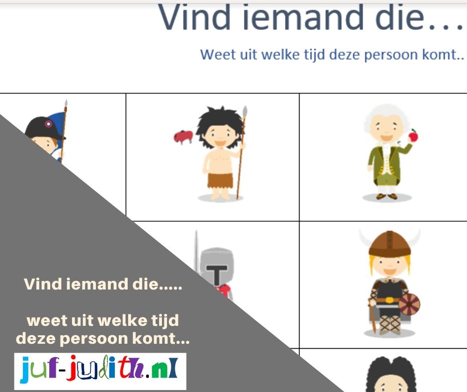 Vind iemand die.... personen uit de geschiedenis