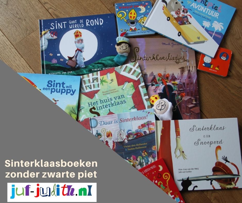 Sinterklaasboeken zonder zwarte piet