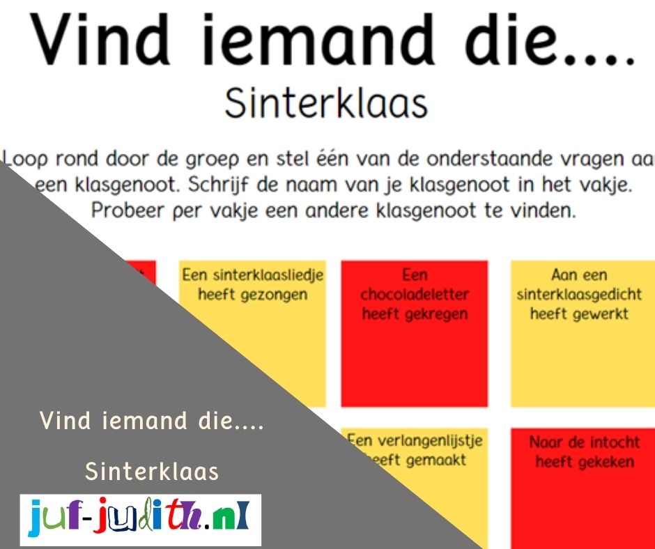 Vind iemand die... Sinterklaas