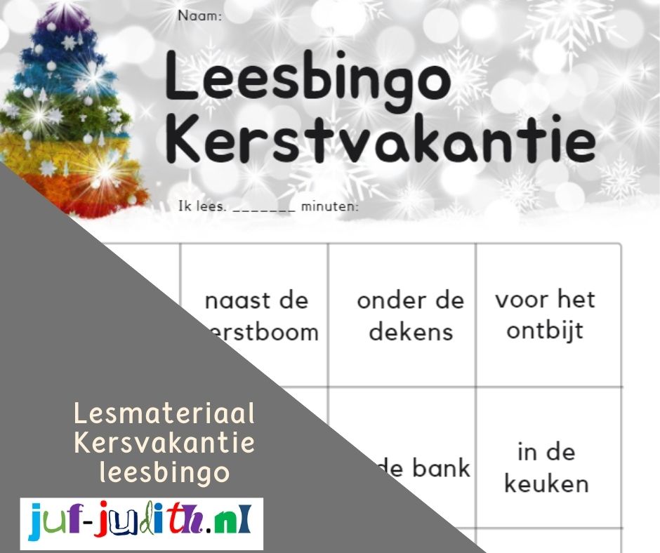 Kerstvakantie Leesbingo