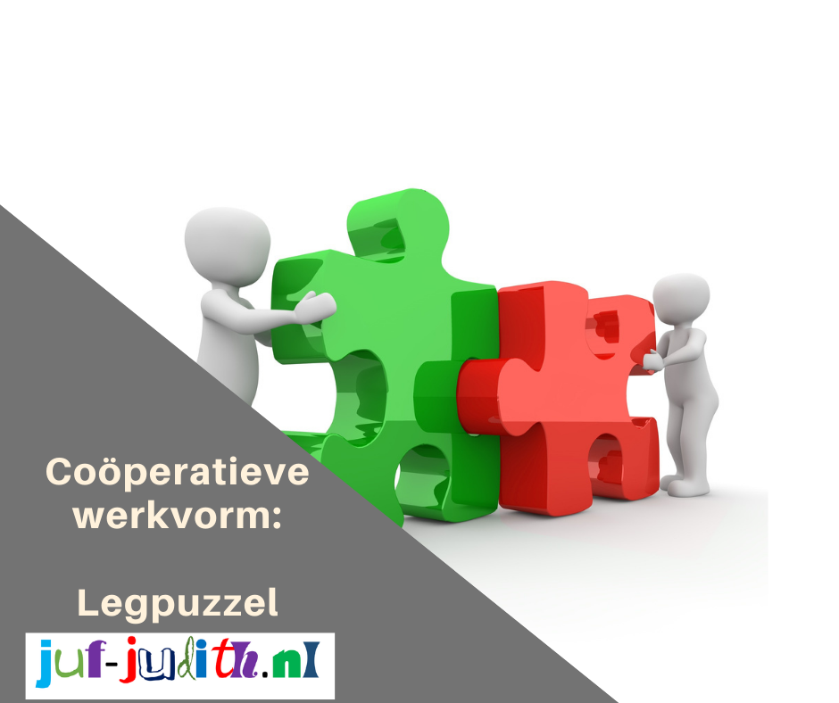 Coöperatieve werkvorm: Legpuzzel