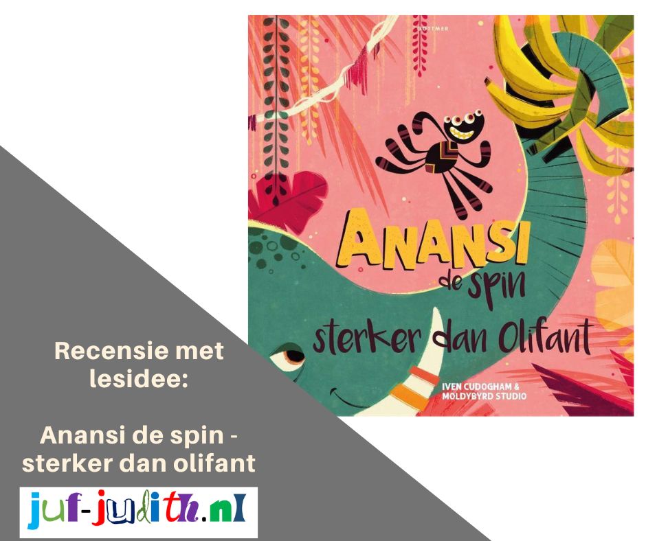 Recensie: Anansi de spin - sterker dan olifant