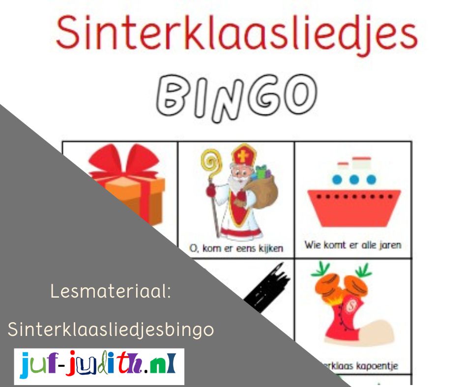 Sinterklaasliedjesbingo