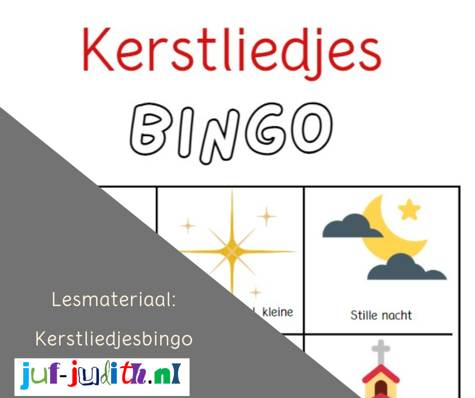 Kerstliedjesbingo